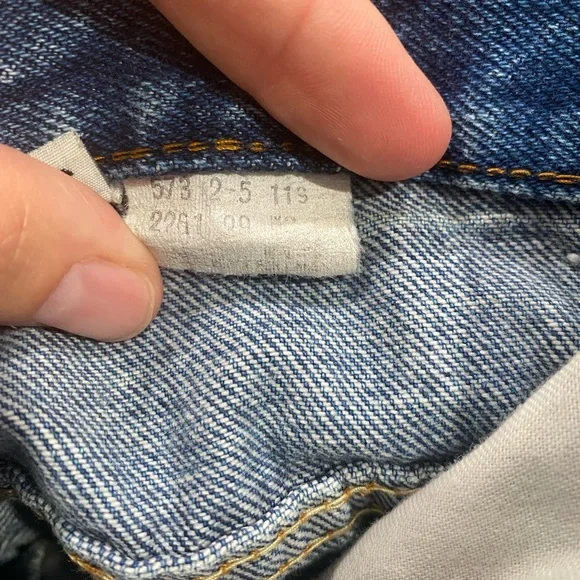 Vintage orange tag straight‎ leg Levi’s size 3 - Picture 12 of 15